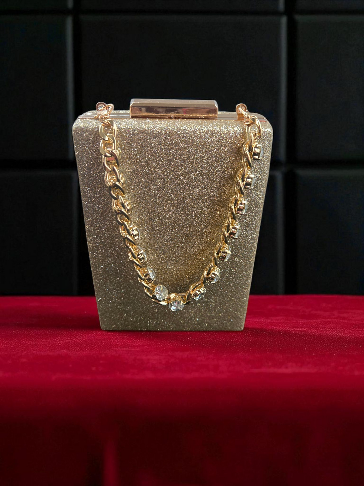 Stardust Glam Box Clutch