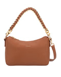 Gionni Ruby Tan Curved Shoulder Bag
