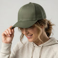 Olive Classic 6 Panel Mesh Back