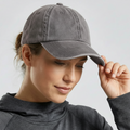 Light Charcoal Washed Performance Cap