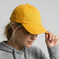 Yellow Low Profile Baseball Cap