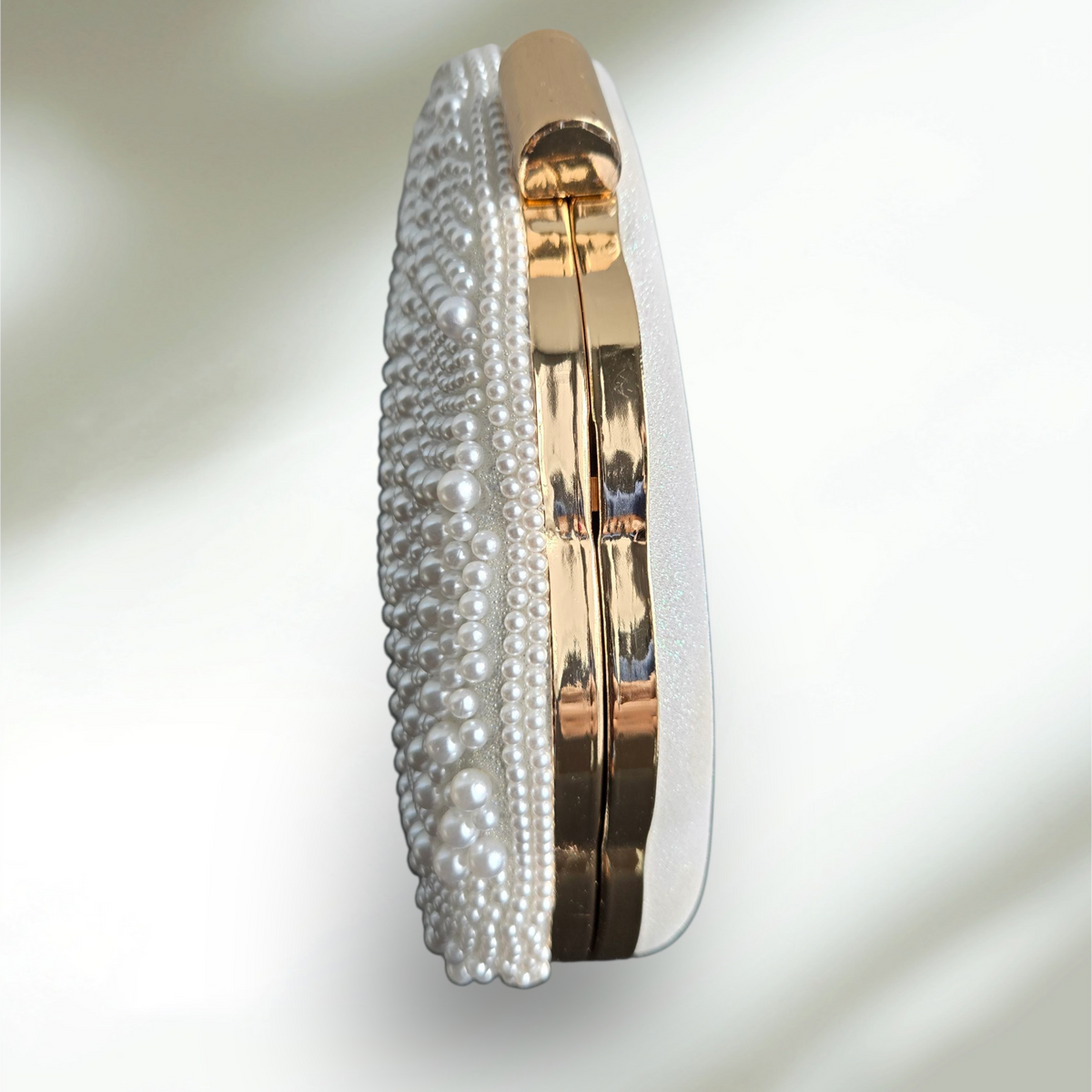 Pearl Petal Elegance Clutch