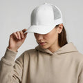 White Classic 6 Panel Mesh Back