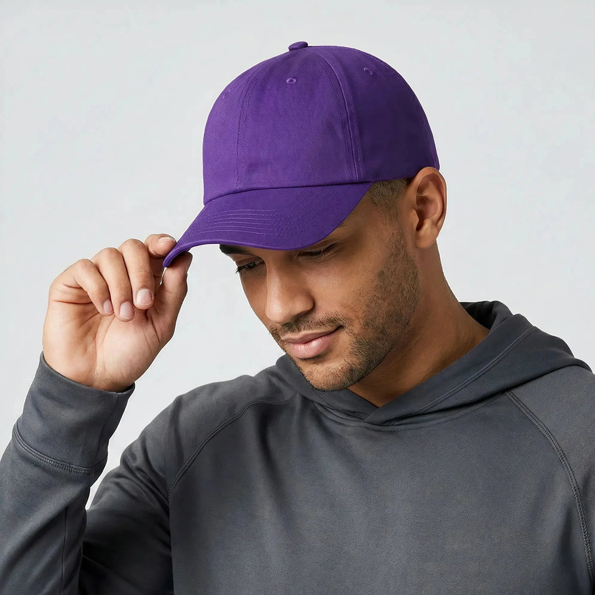 Purple Low Profile Baseball Cap