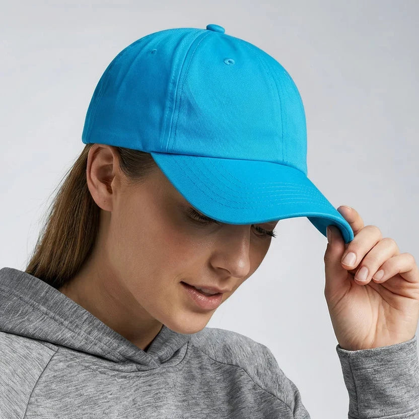 Light Blue Low Profile Baseball Cap