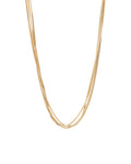 4 Row Snake Chain Necklace