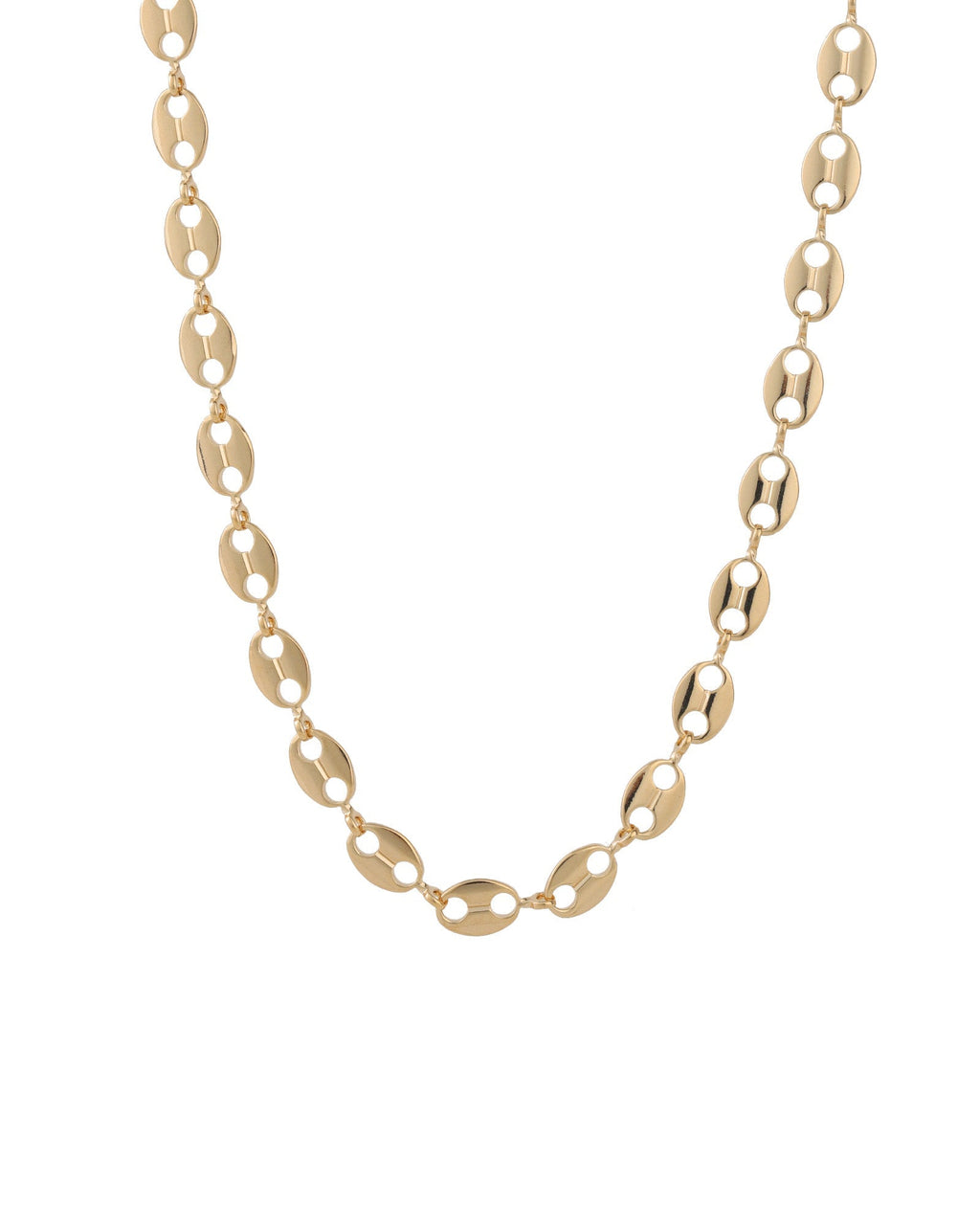 Oval Mariner Link Necklace