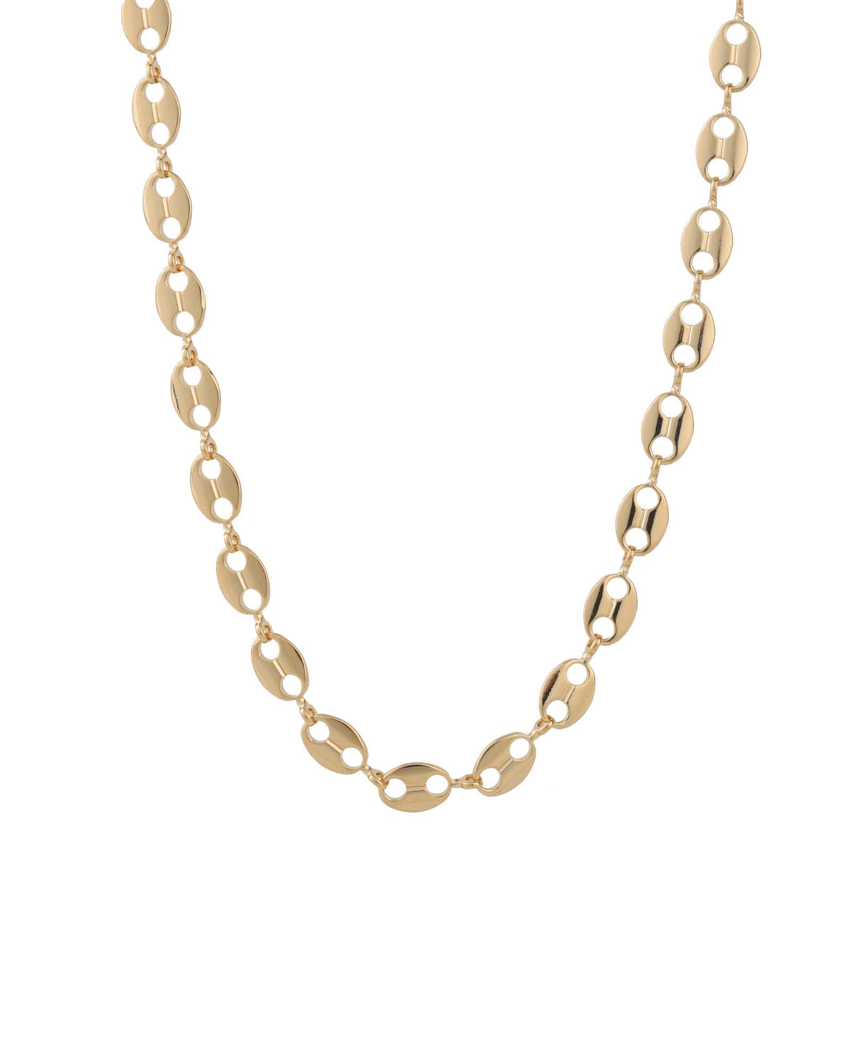 Oval Mariner Link Necklace