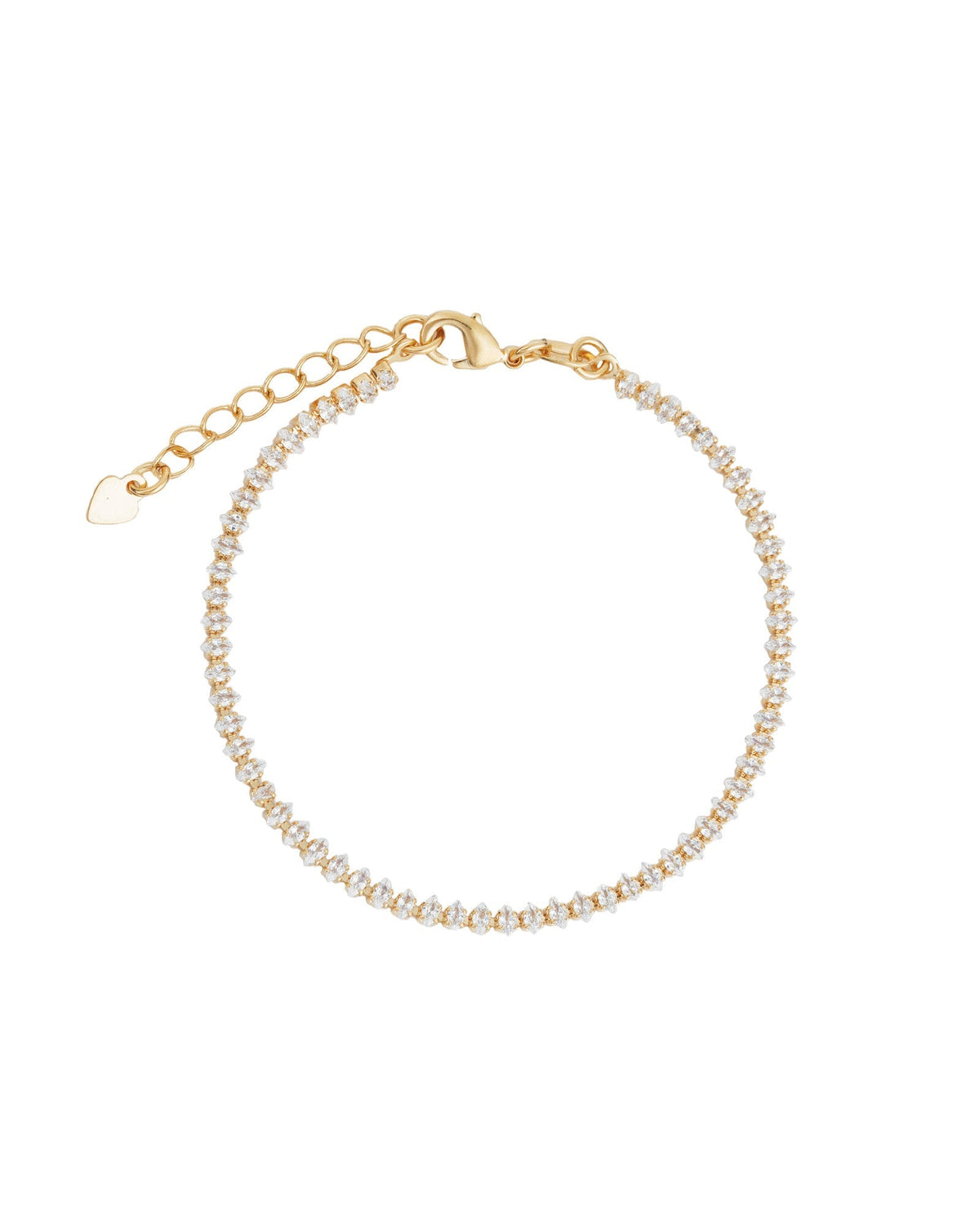 Marquise CZ Bracelet | 3mm