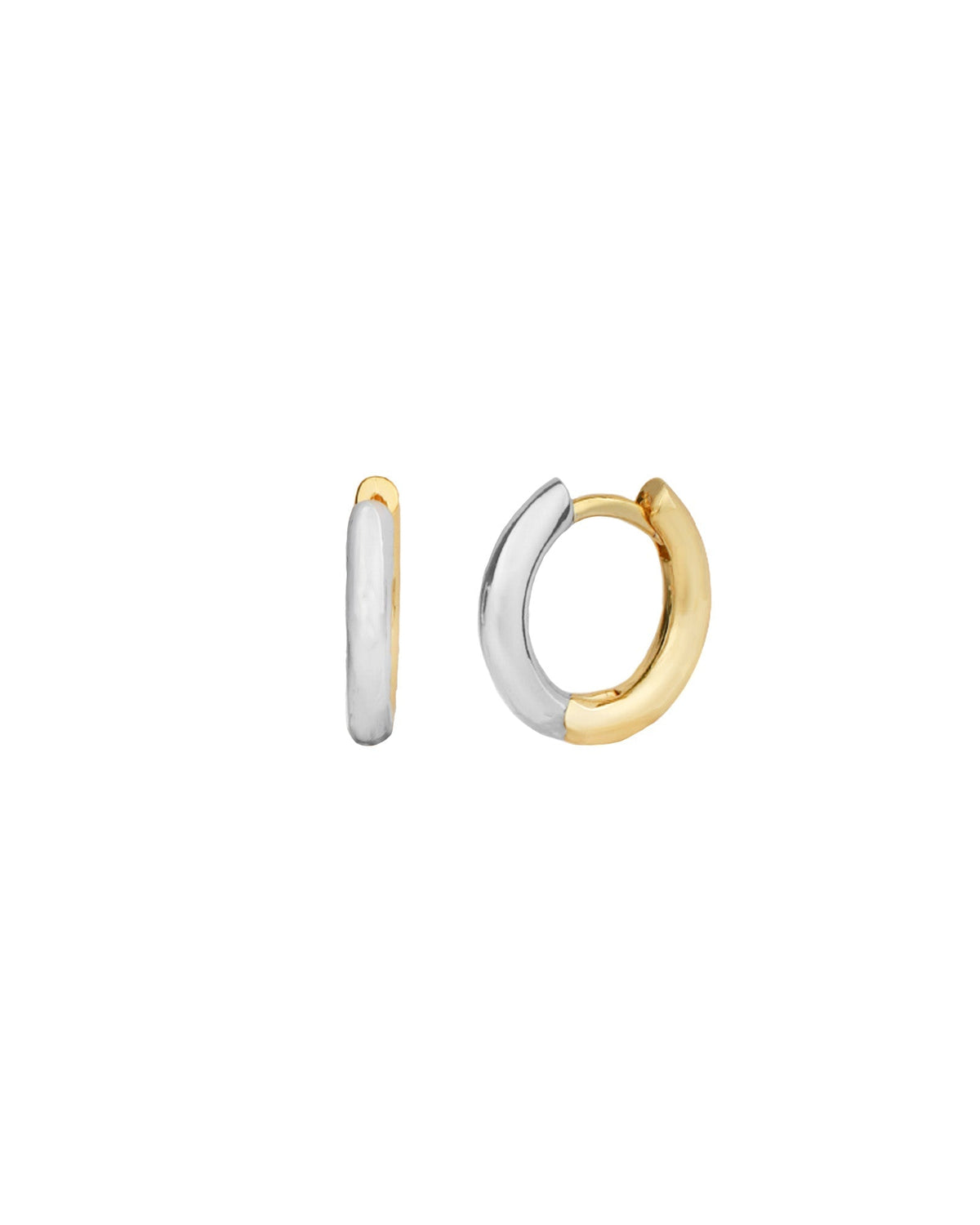 Two Tone Huggie | 13mm