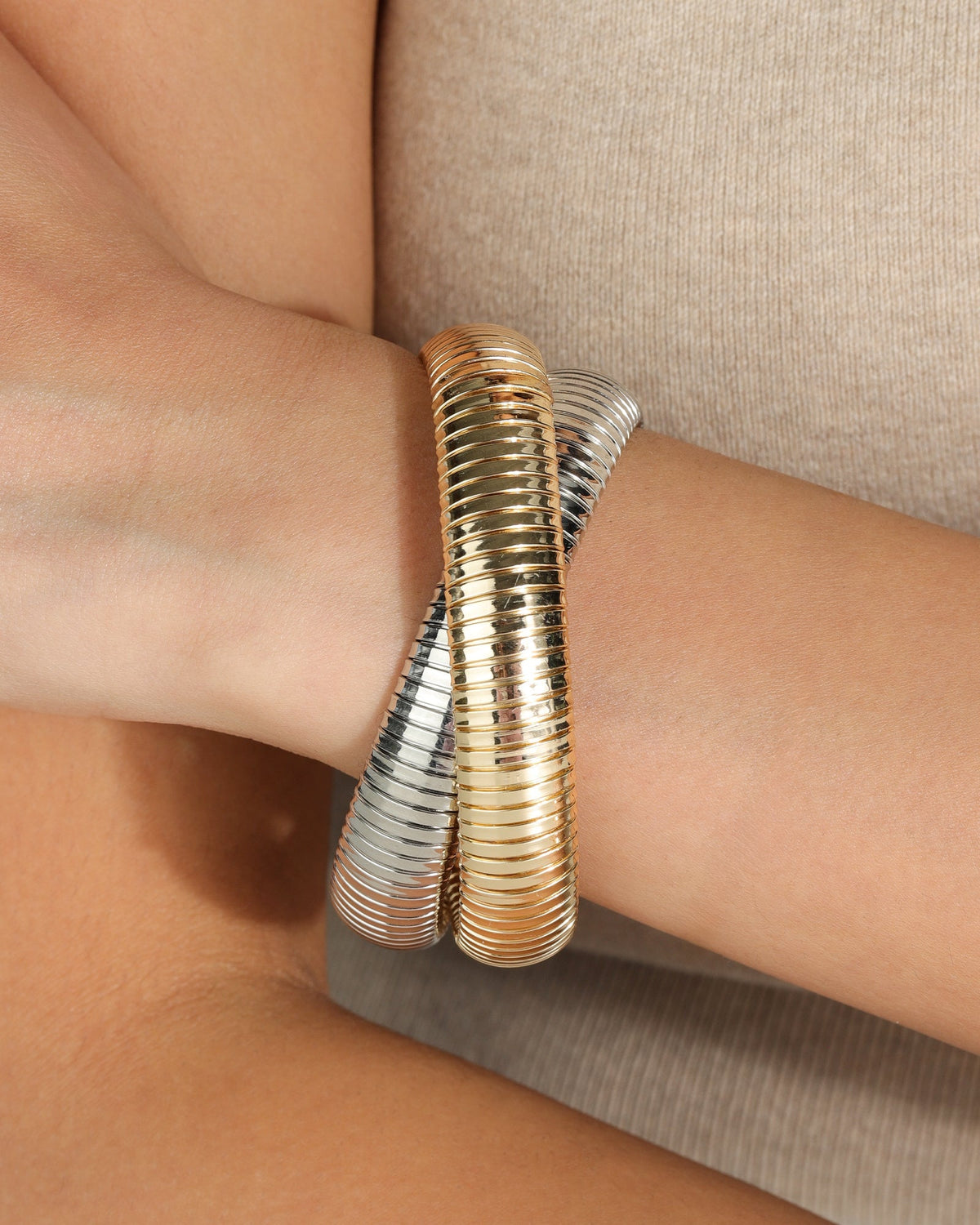 Double Cobra Bangle