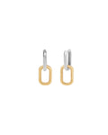 Paperclip Link Drop Earrings