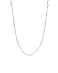 Marquise CZ Station Necklace