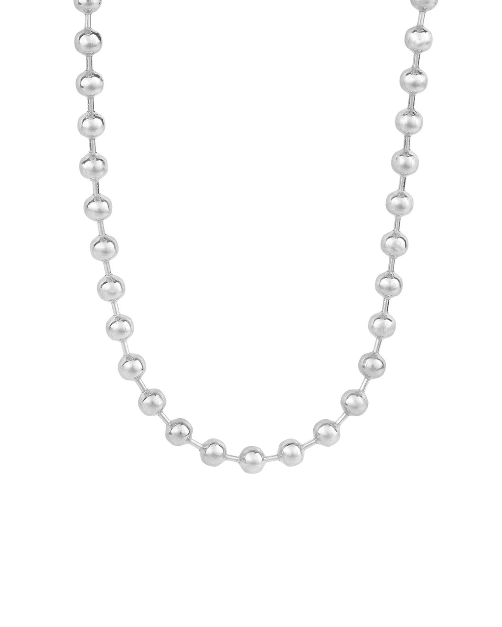 Ball Bead Link Necklace