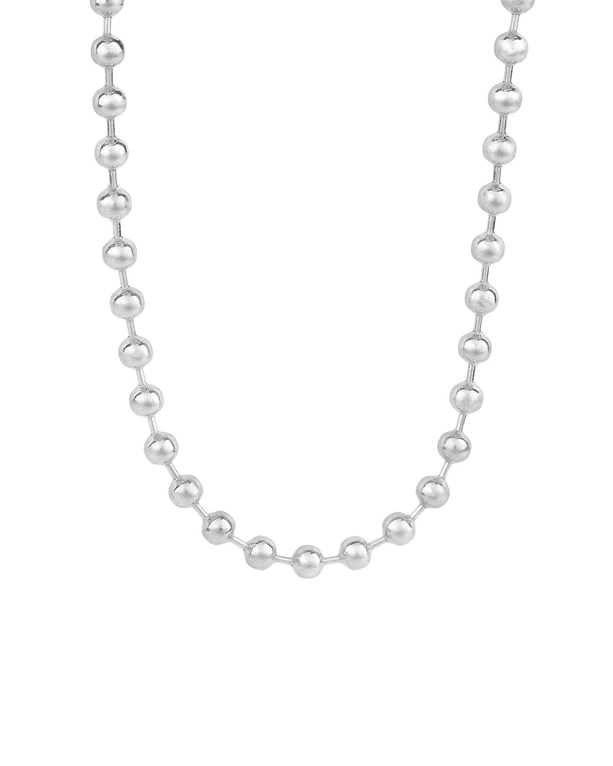 Ball Bead Link Necklace
