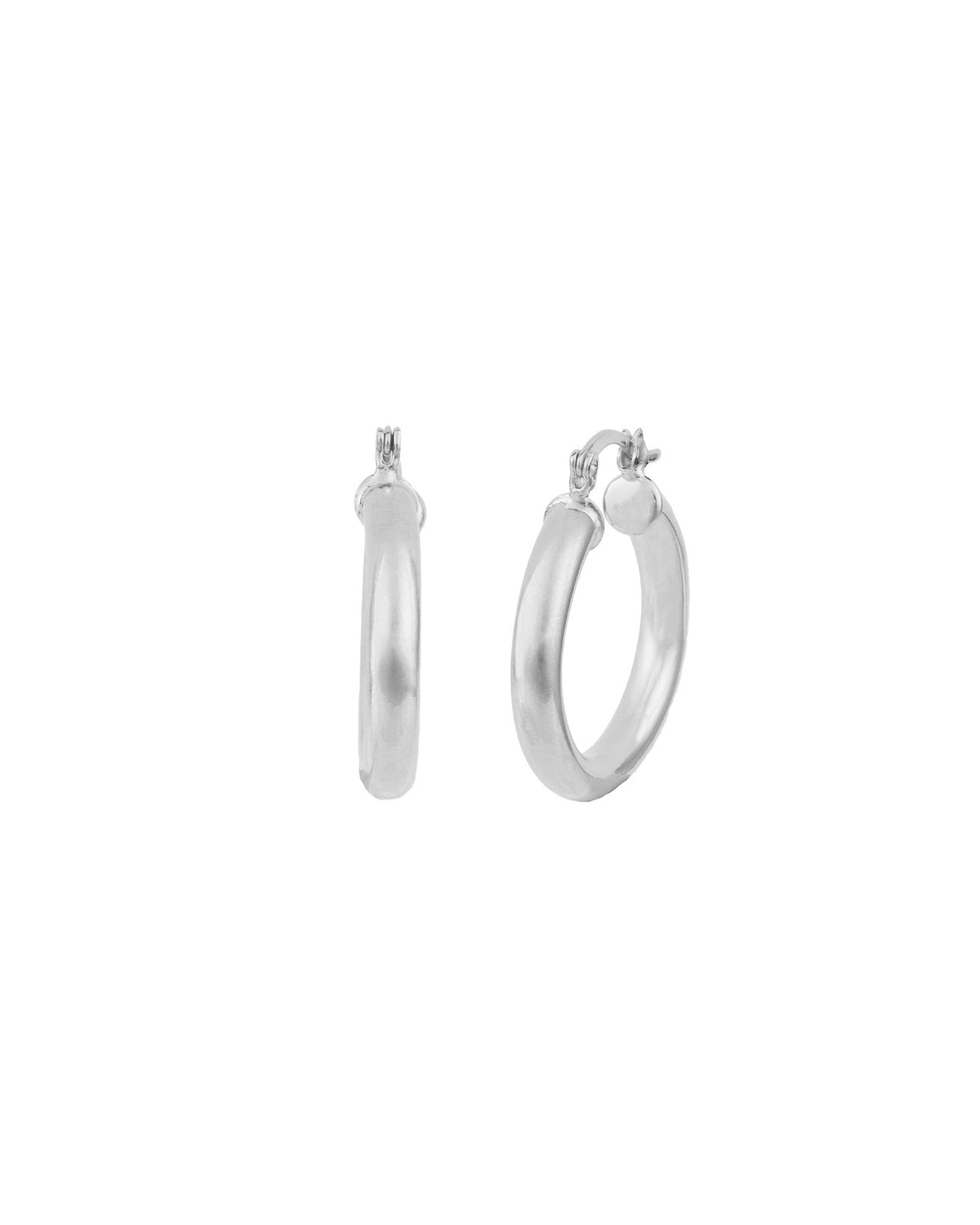 Essential French Hoop Earrings | 25mm