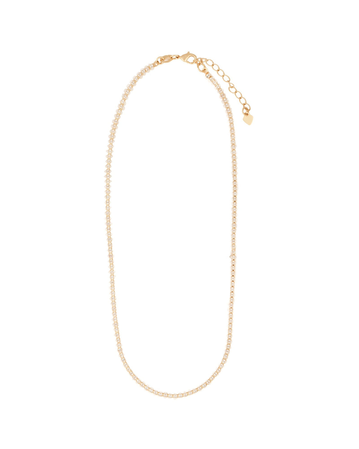 Marquise CZ Tennis Necklace