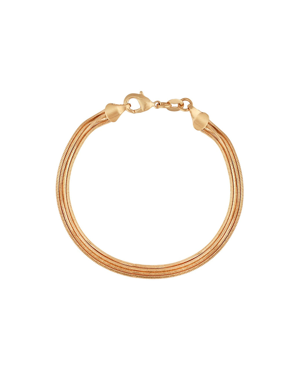 Layered Snake Chain Bracelet
