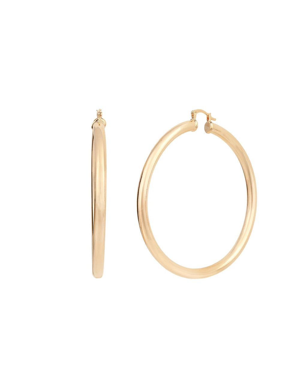 Oversized French Hoop Earring | 70mm