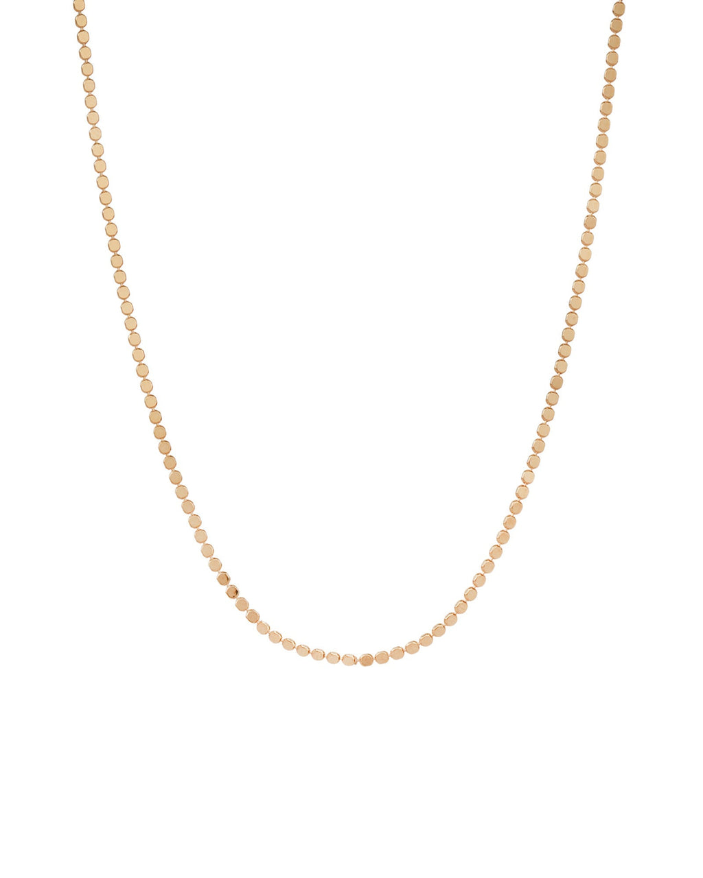 Dainty Disc Chain Necklace