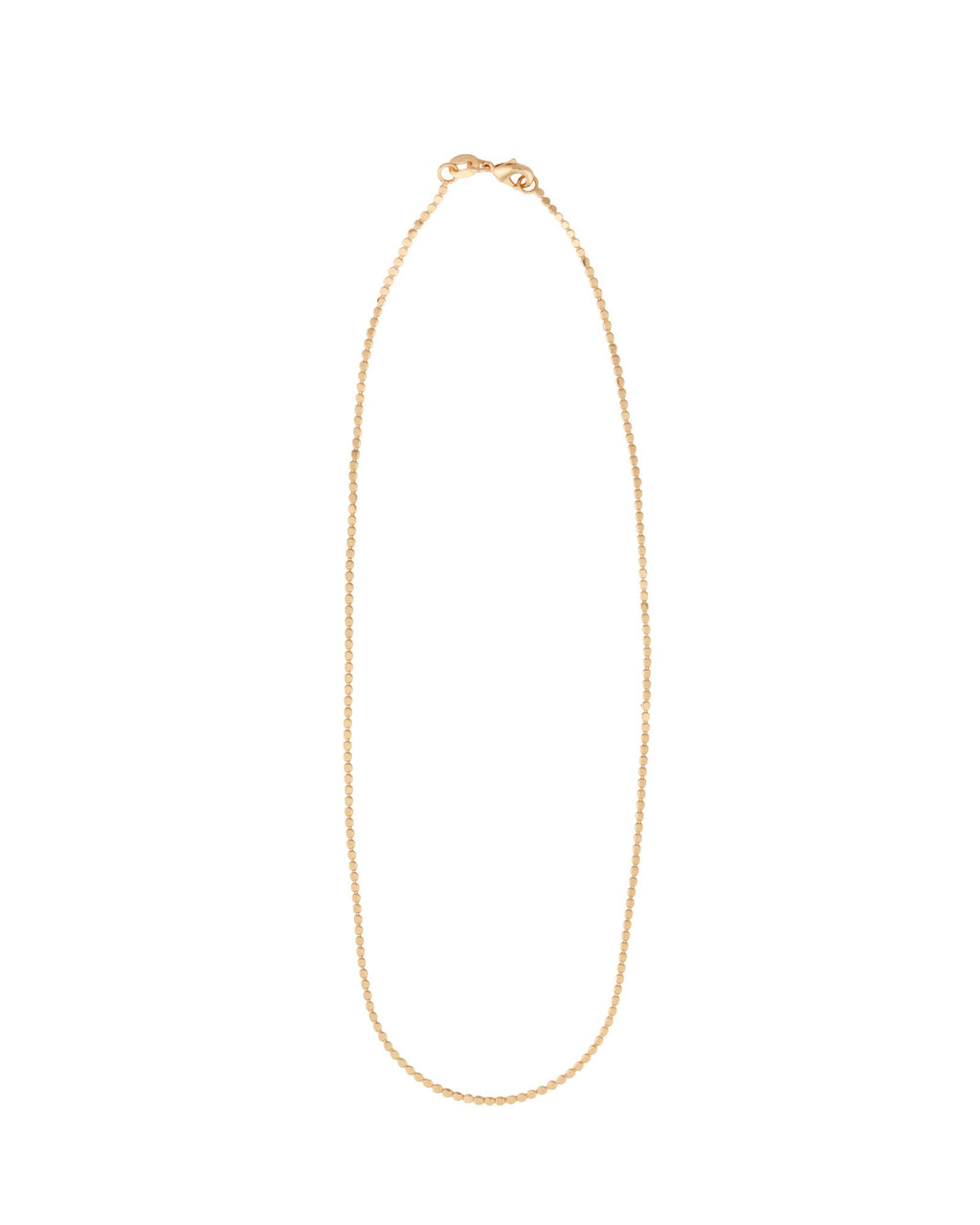 Dainty Disc Chain Necklace