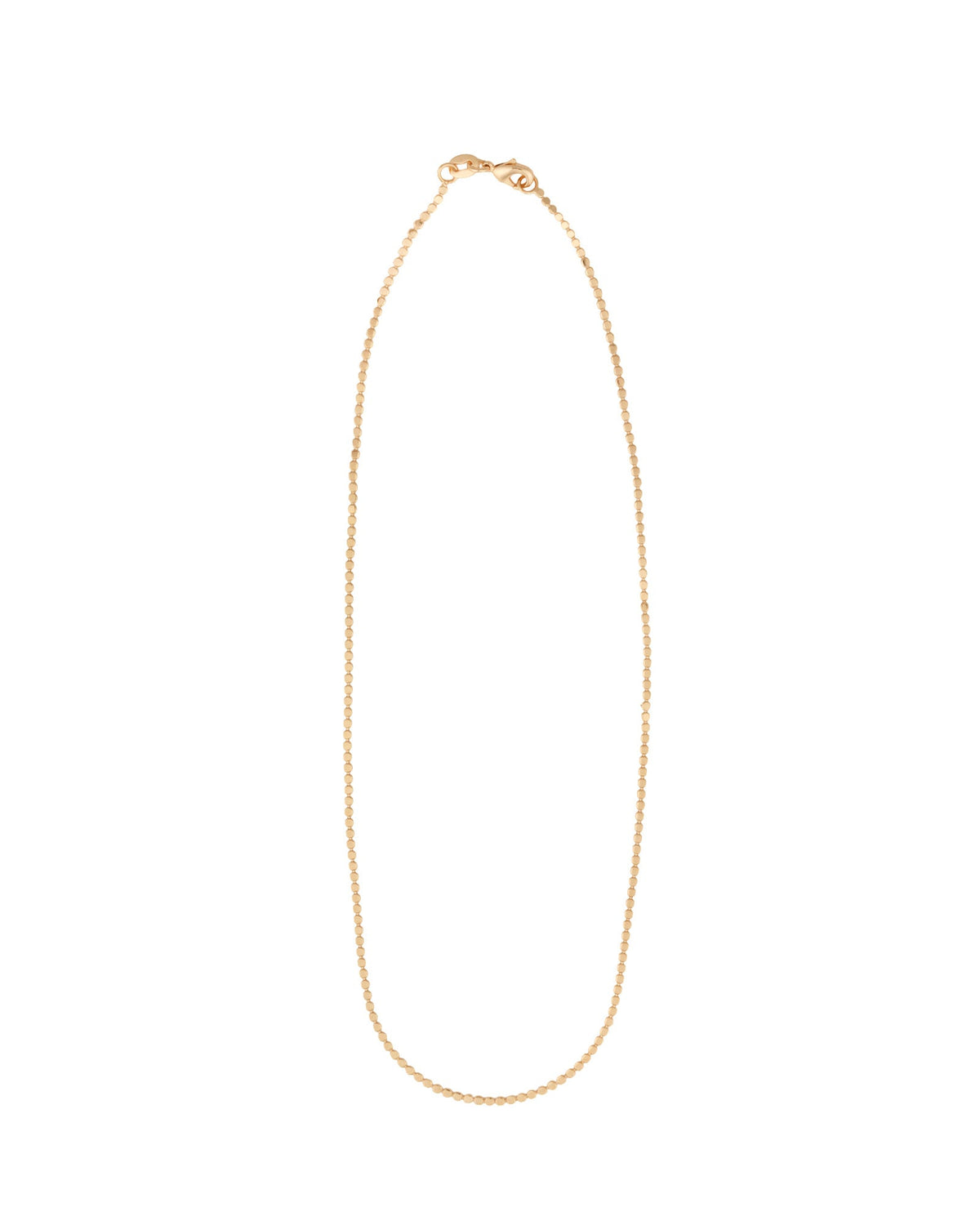 Dainty Disc Chain Necklace