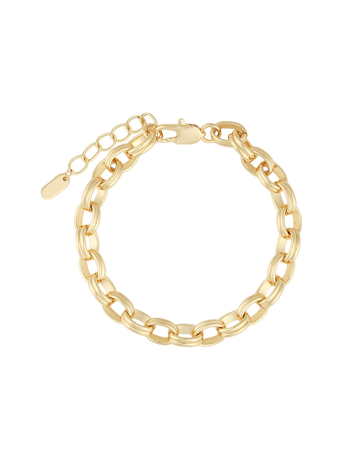 Double Oval Link Bracelet