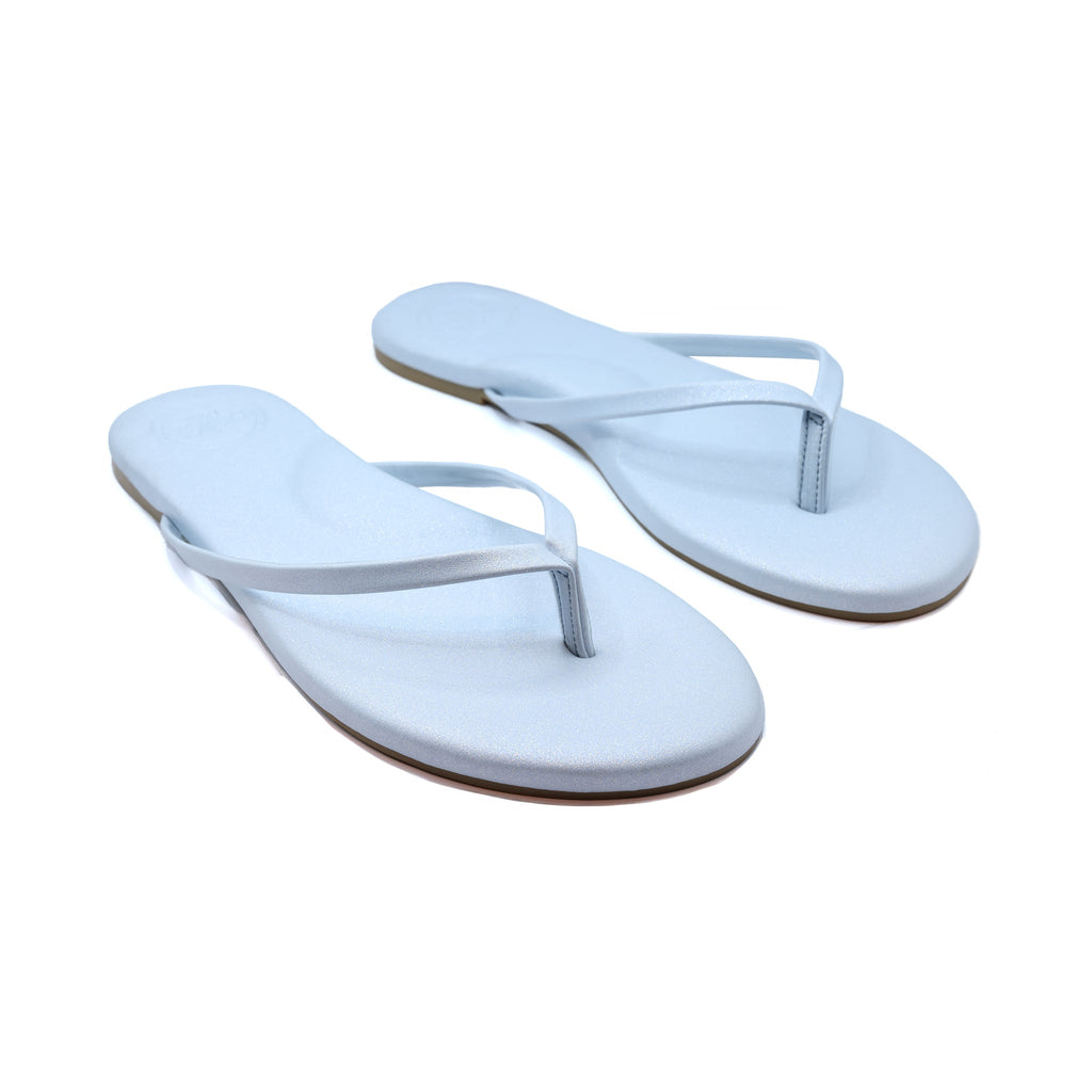 Blue Sky Metallic Indie Sandals