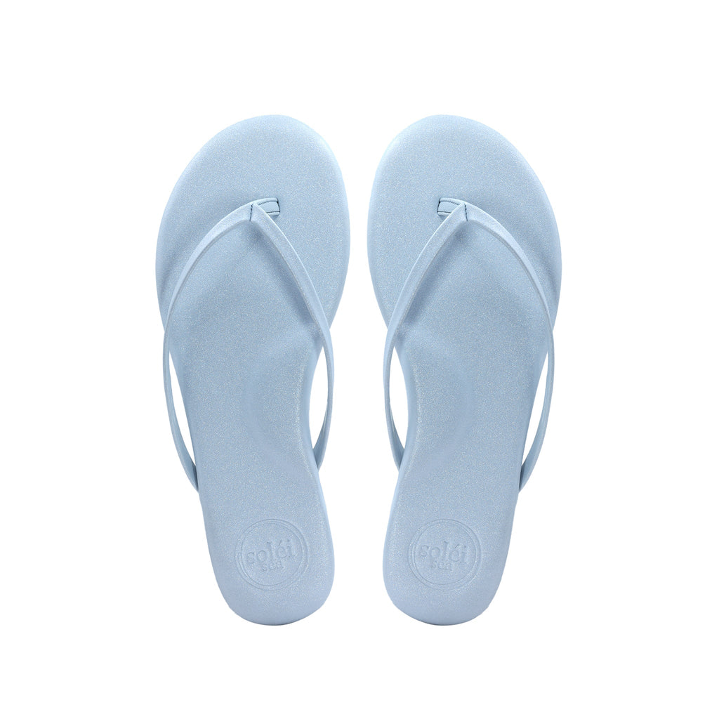 Blue Sky Metallic Indie Sandals