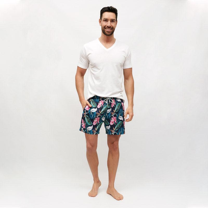 Roscoe Green Mens Swim Trunks
