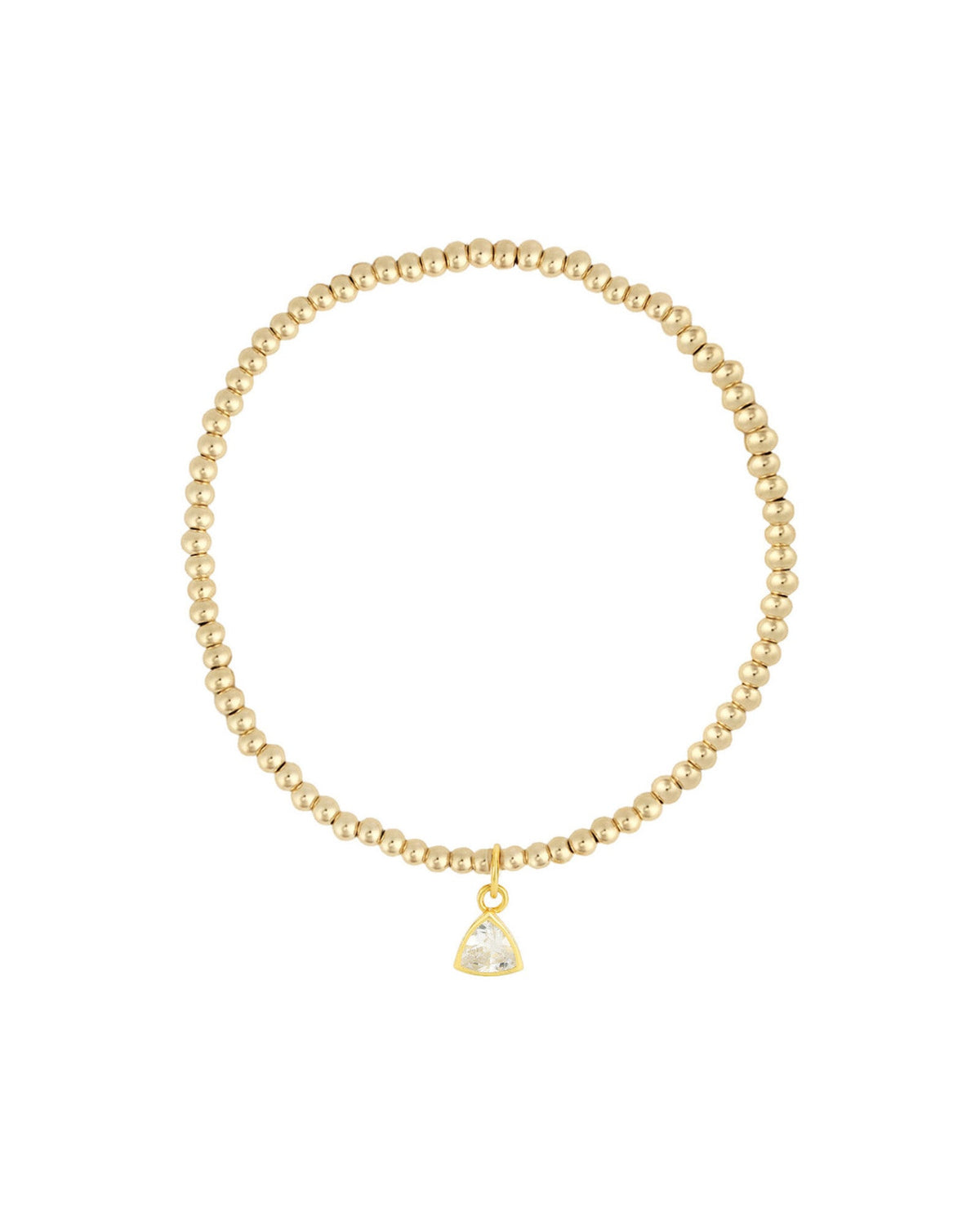Triangle Charm Bracelet | 2.5mm