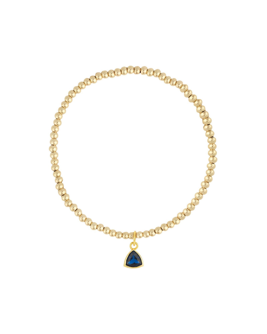 Triangle Charm Bracelet | 2.5mm