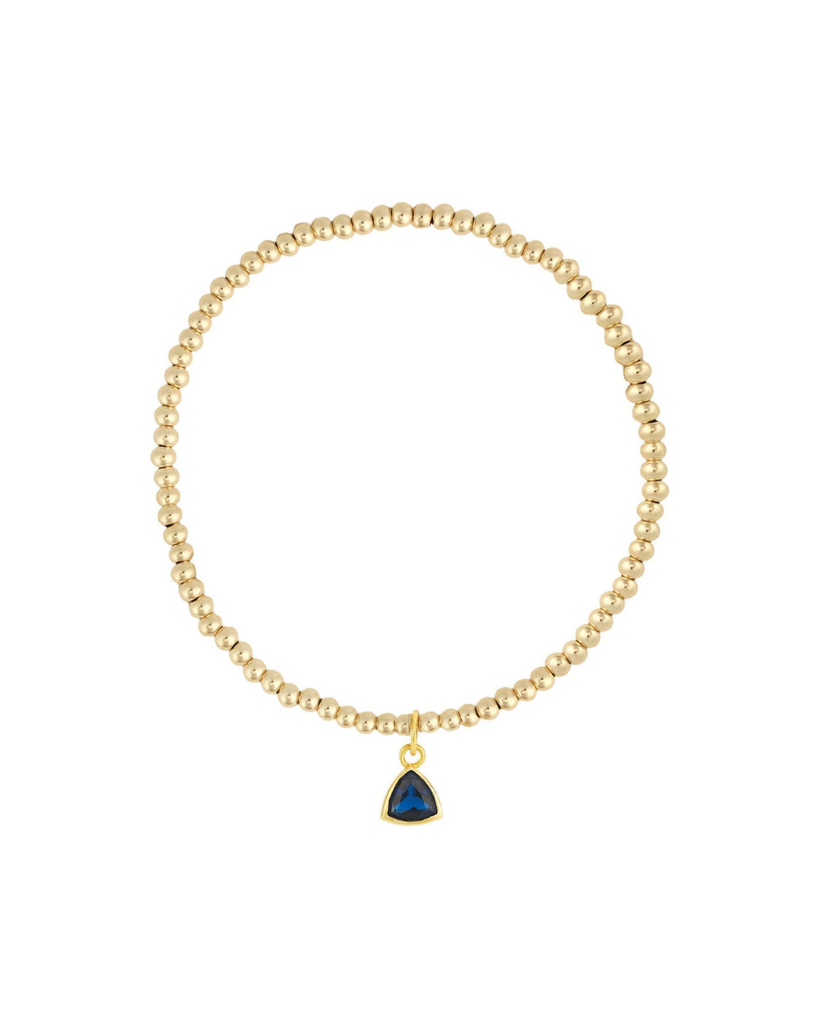 Triangle Charm Bracelet | 2.5mm