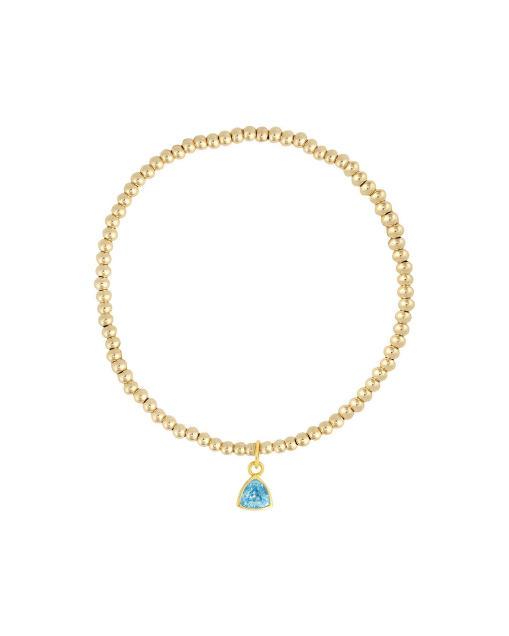 Triangle Charm Bracelet | 2.5mm