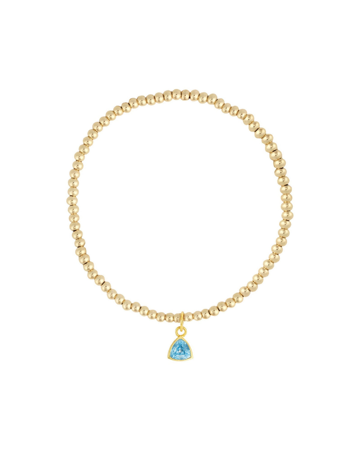 Triangle Charm Bracelet | 2.5mm