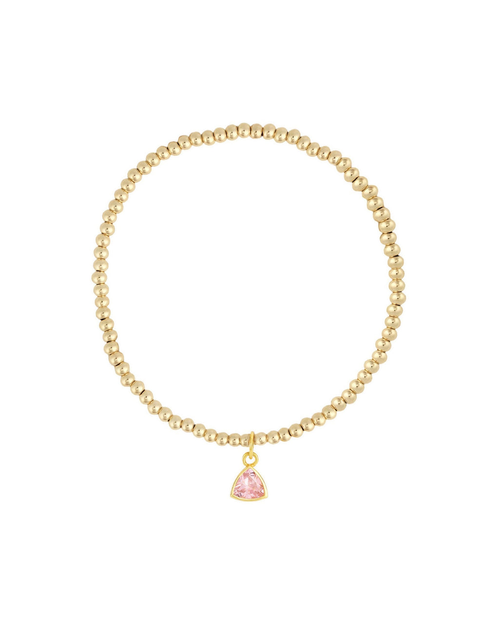 Triangle Charm Bracelet | 2.5mm