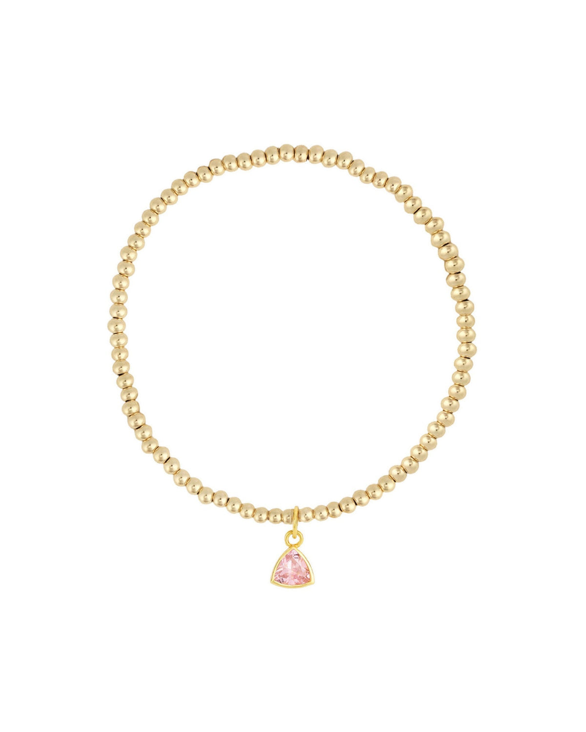 Triangle Charm Bracelet | 2.5mm