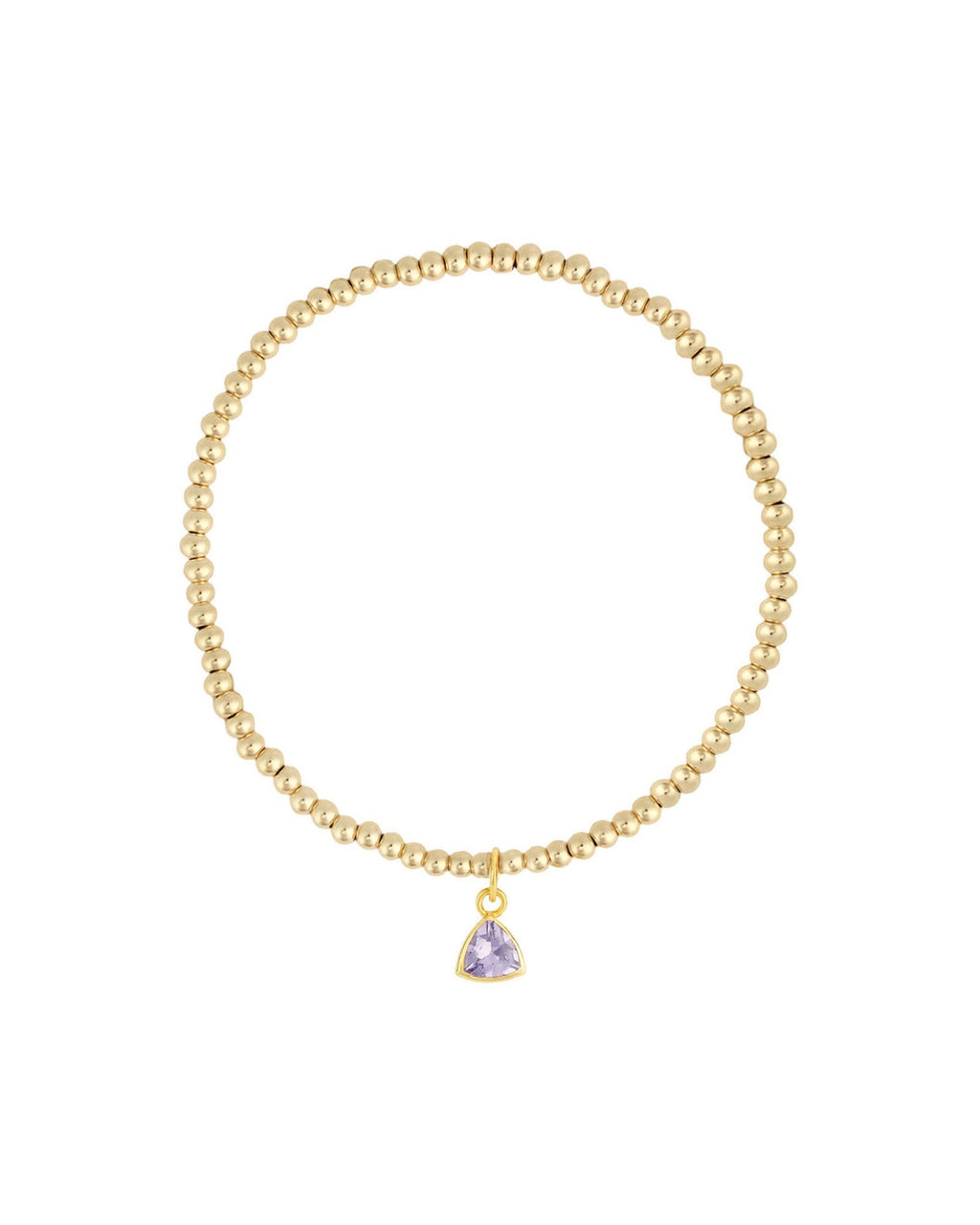 Triangle Charm Bracelet | 2.5mm