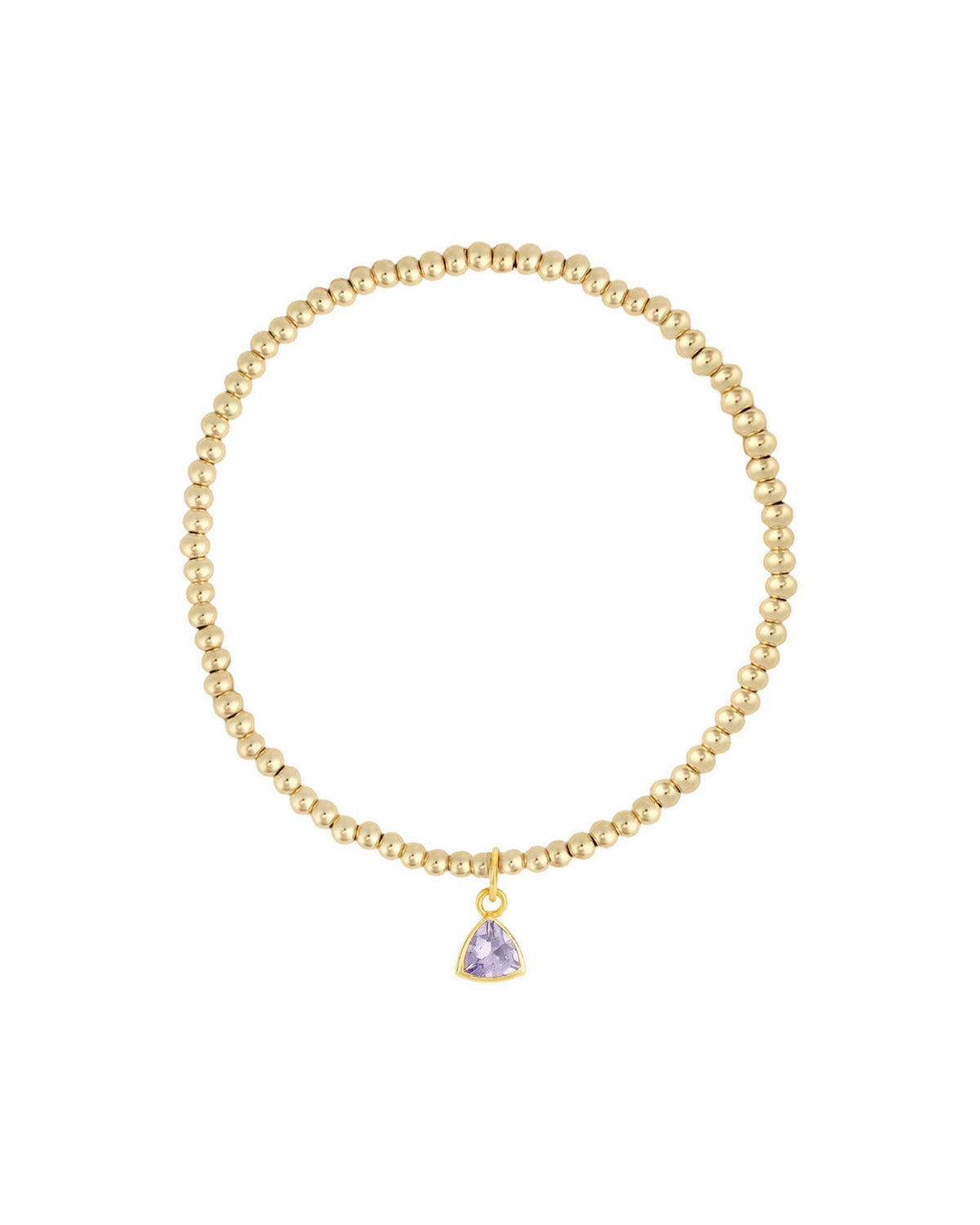 Triangle Charm Bracelet | 2.5mm