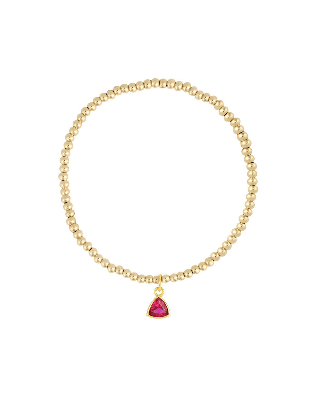 Triangle Charm Bracelet | 2.5mm