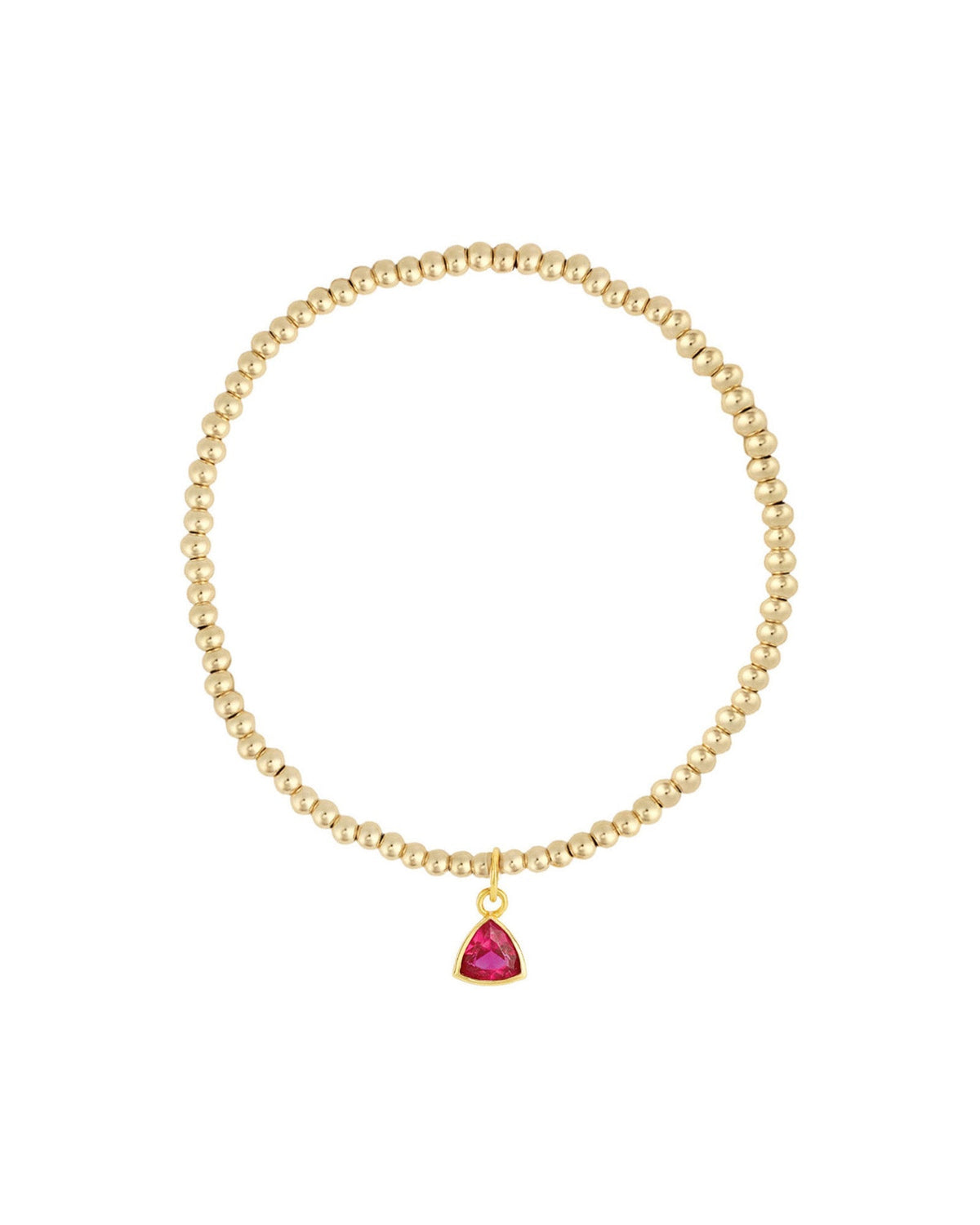 Triangle Charm Bracelet | 2.5mm