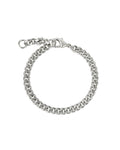 Diamond Cut Flat Curb Chain Bracelet | 5mm