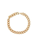 Diamond Cut Flat Curb Chain Bracelet | 8mm
