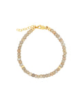 Mystic Moonstone Beaded Bracelet | 4mm