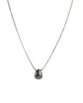 Mystic Quartz Pear Cable Chain Necklace | 8mm