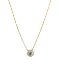 Peacock Quartz Heart Box Chain Necklace | 10mm