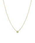 Peruvian Opal Heart Curb Chain Necklace | 6mm