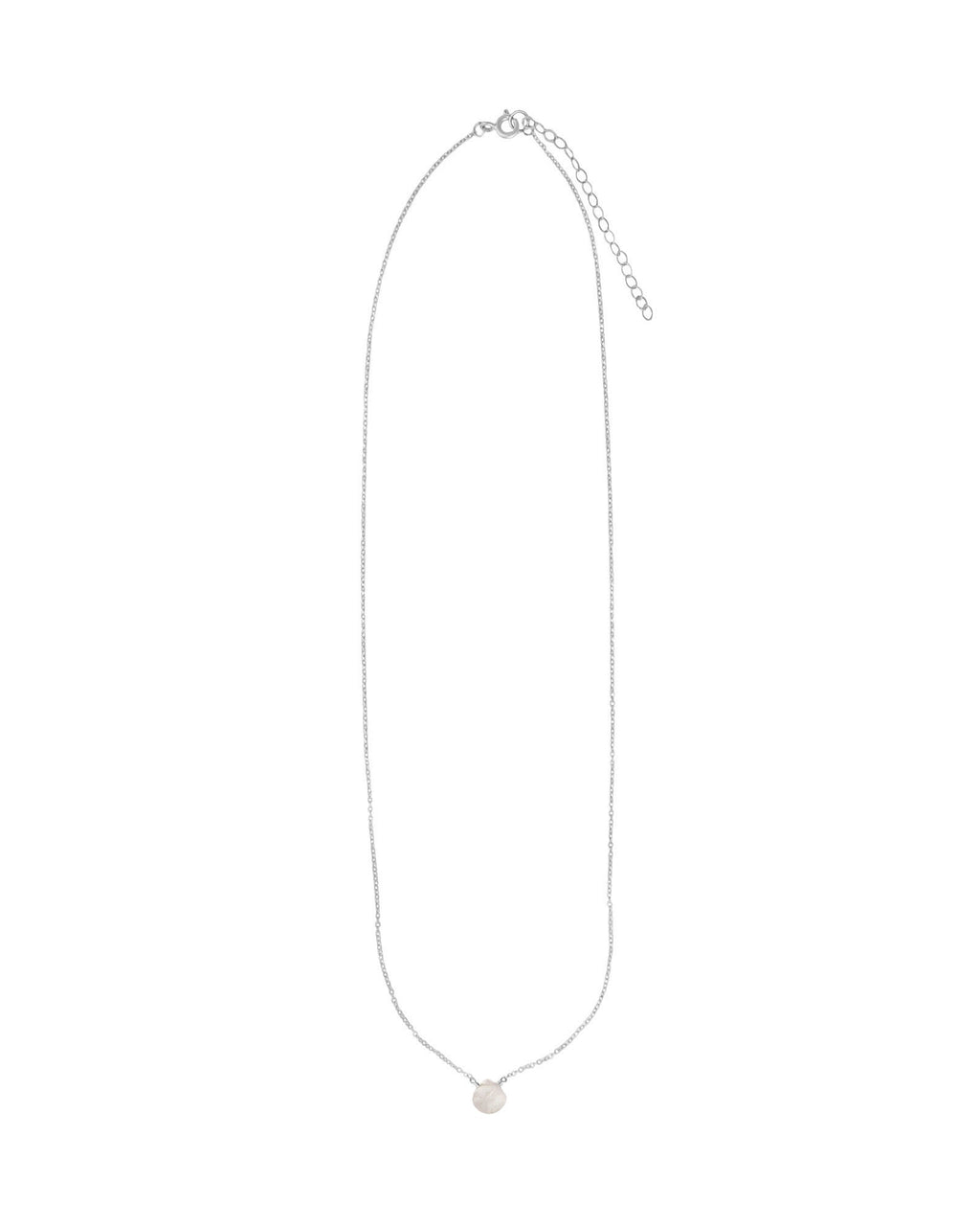 Kunzite Heart Cable Chain Necklace | 10mm