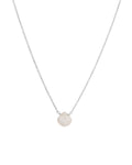Kunzite Heart Cable Chain Necklace | 10mm
