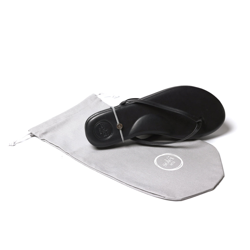 Black Out Indie Sandals